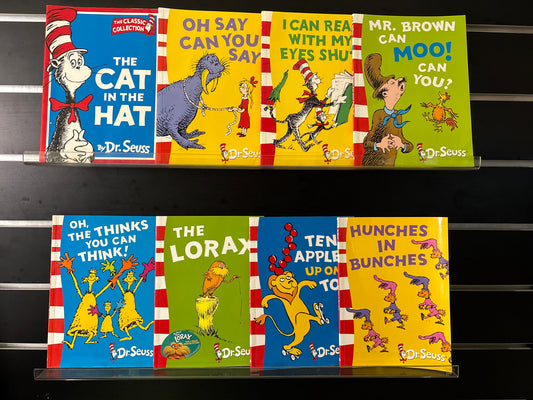 DR SEUSS - Bundle of 8 - Assorted Titles (Min. fair condition)
