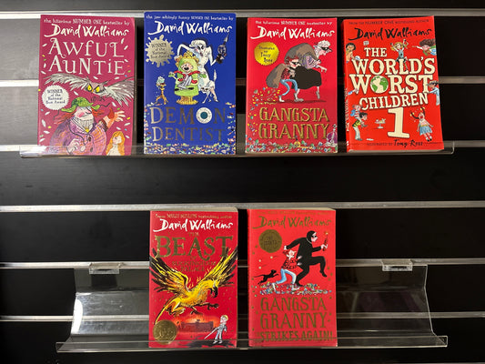 WALLIAMS, David Assorted Titles Bundle of 6 (Min. Fair condition)