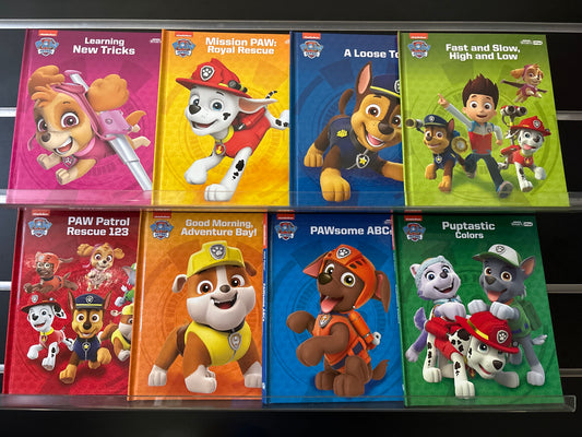 NICKELODEON 'Paw Patrol - My First Smart Pad' Assorted Titles Bundle of 8 (Min. good condition)