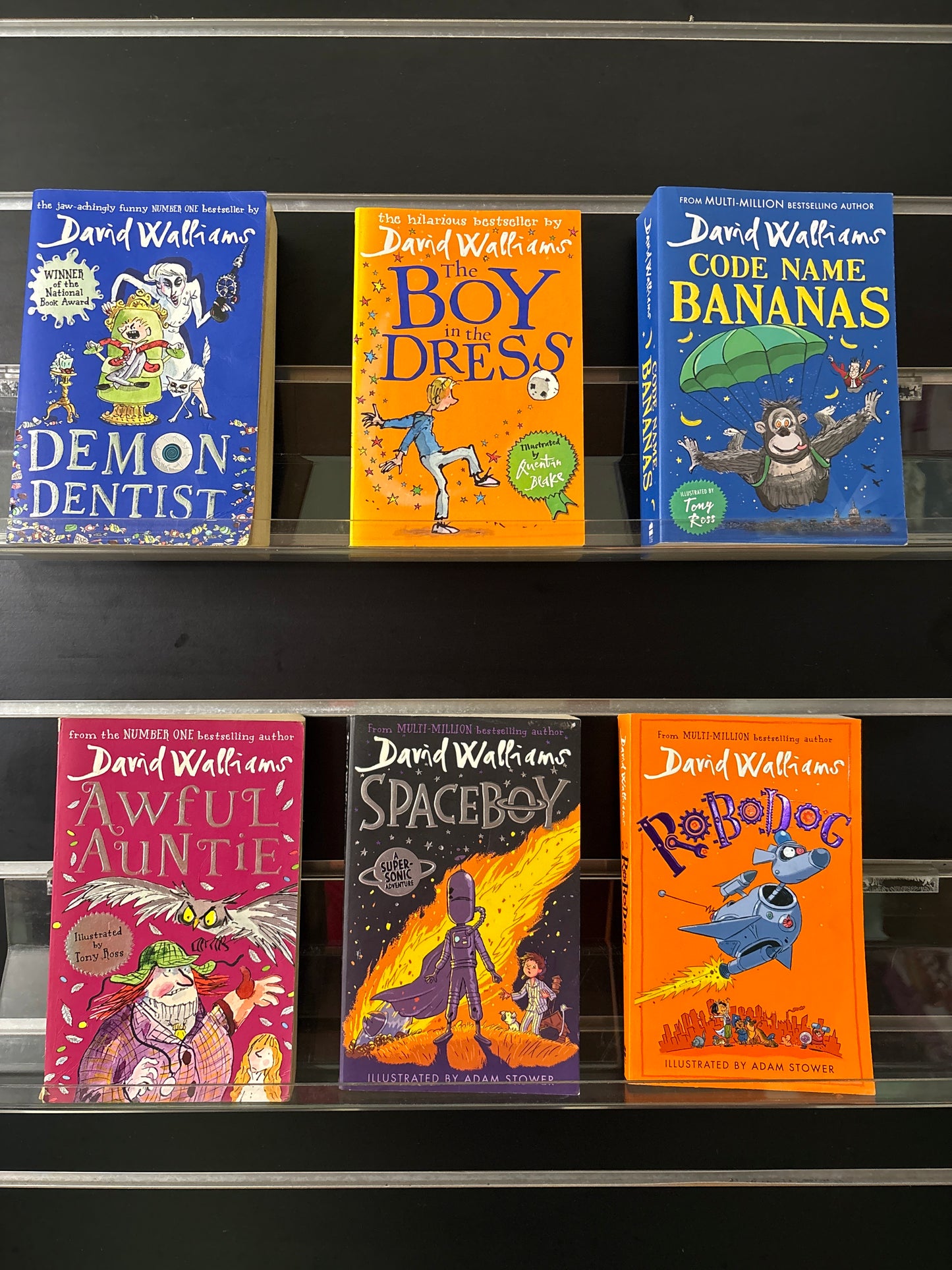 WALLIAMS, David Assorted Titles Bundle of 6 (Min. fair condition)