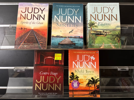 NUNN, Judy Assorted Standalone Titles Bundle of 5 (Min. good condition)