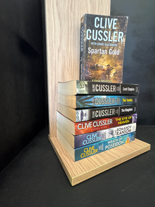 CUSSLER, Clive - Bundle of 7 - Assorted Titles in the Fargo Series (Min. fair condition)