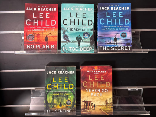 CHILD, Lee 'Jack Reacher' Assorted Titles Bundle of 5 (Min. good condition)
