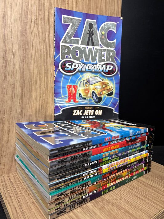 LARRY, H. I  'Zac Power' Mission Series Assorted Titles Bundle of 14 (Min. fair condition)