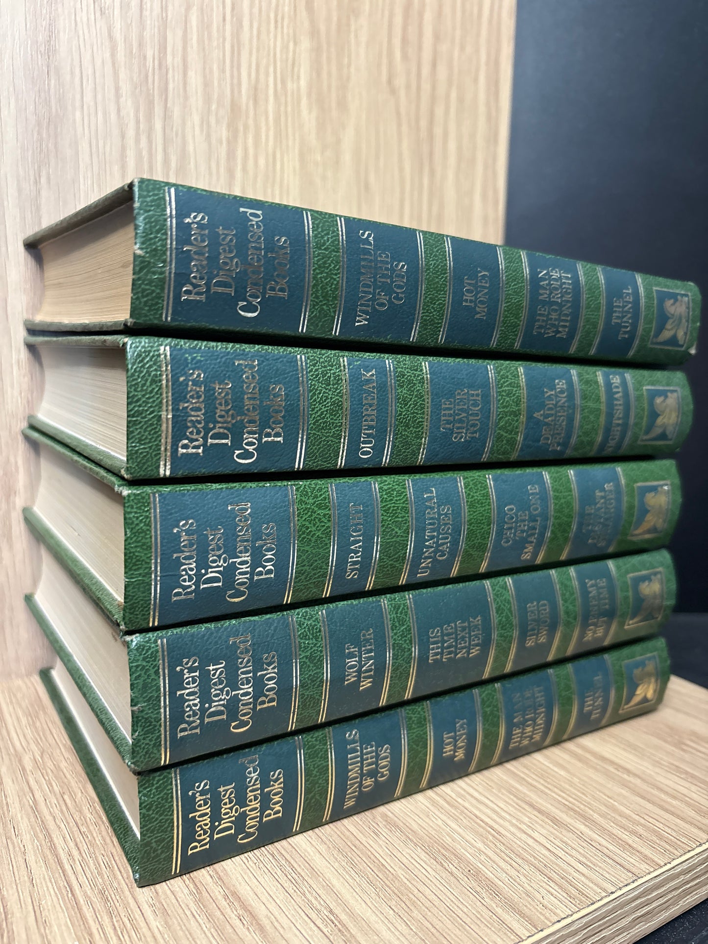 READER'S DIGEST 'Condensed Books' 4-in-1 Bundle of 5 (Min. good condition)
