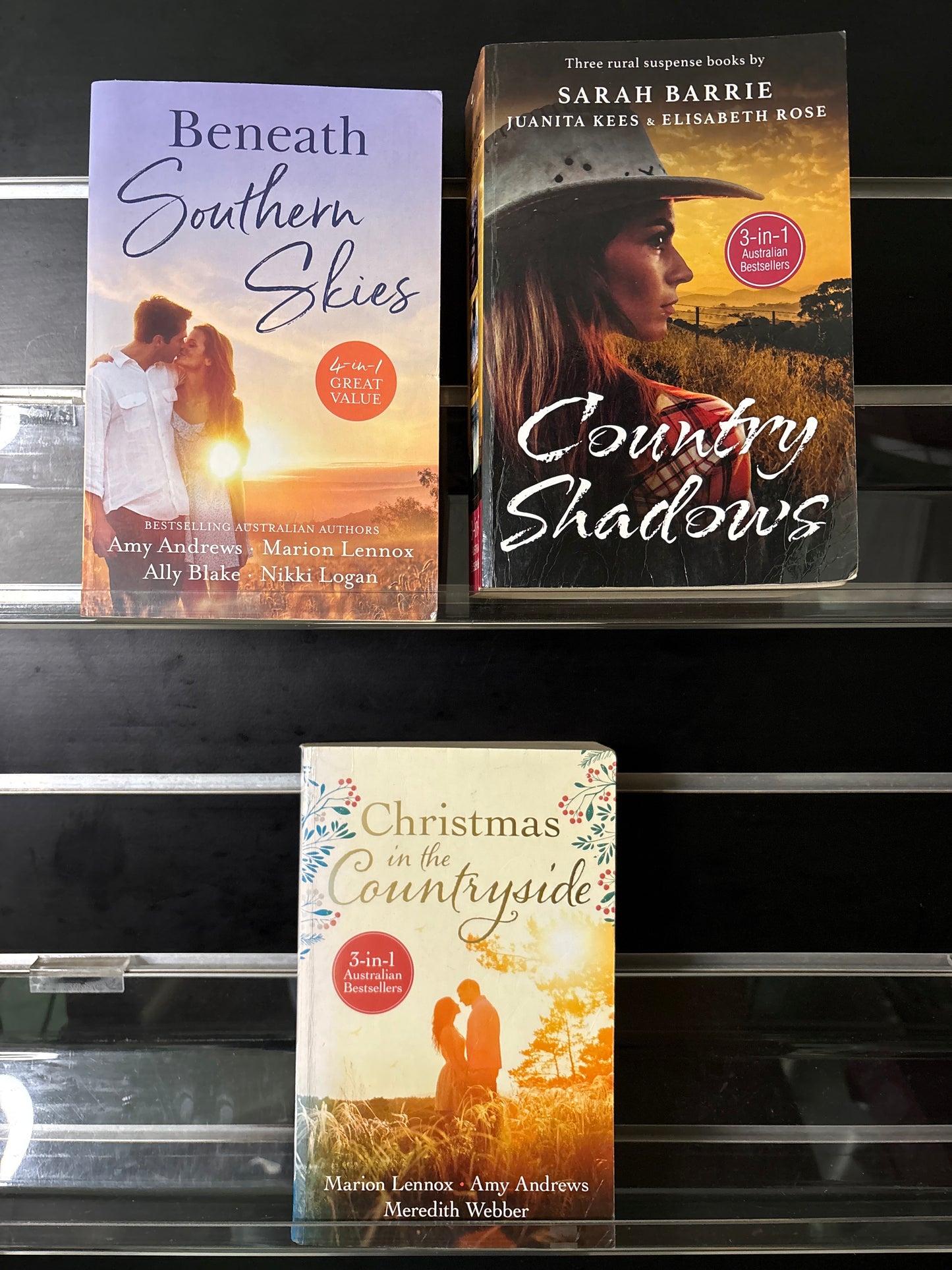 AUSTRALIAN COUNTRY COLLECTION 3-in-1 Assorted Titles Bundle of 3 (Min. good condition)