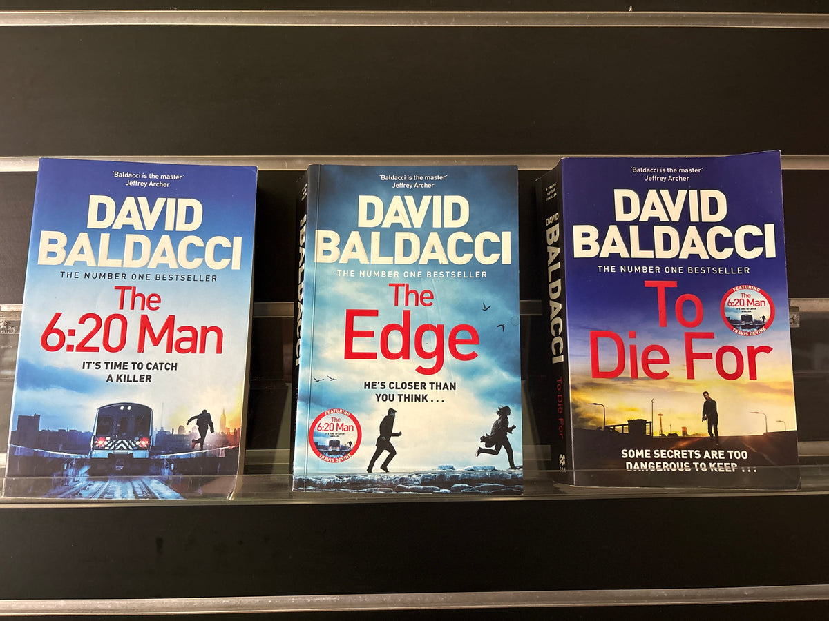 BALDACCI, David 'Travis Devine'  Complete Current Series Bundle of 3 (Min. good condition)