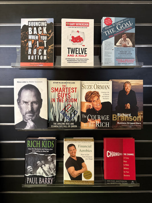 SELECTION of Business & Finance Bios - Bundle of 10 Titles - Assorted Authors (min. fair condition)