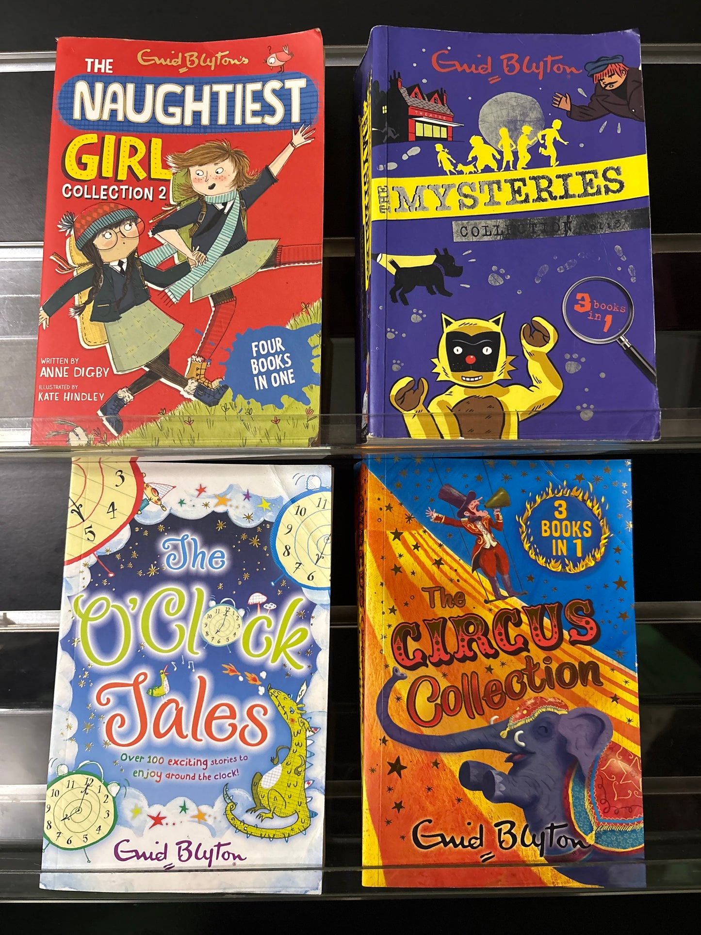 BLYTON, Enid Assorted Standalone Titles Bundle of 4 (Min. fair condition)