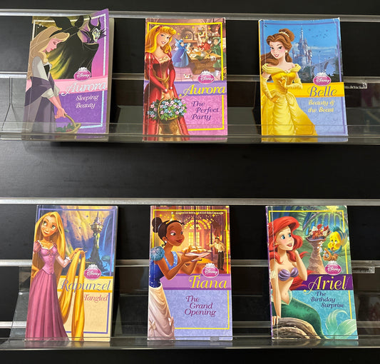 DISNEY PRINCESS Assorted Titles Bundle of 6 (Min. fair condition)