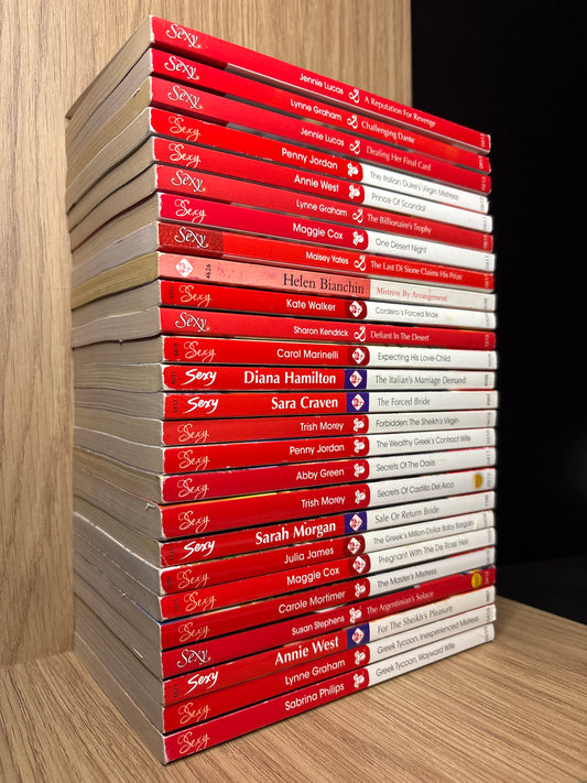 MILLS + BOON 1 story- Sexy Series Assorted Standalone Titles Bundle of 26 (Min. good condition)