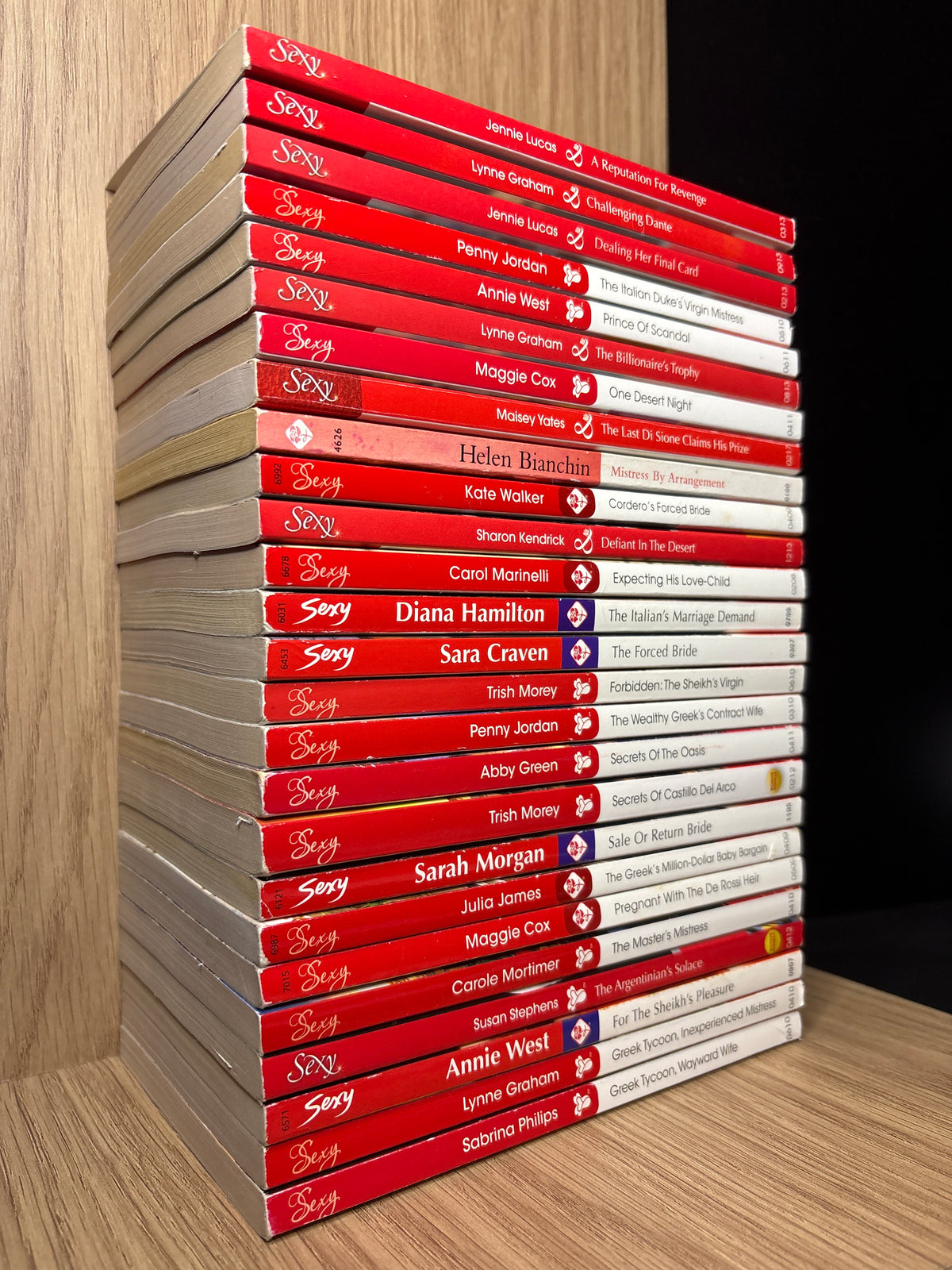 MILLS + BOON 1 story- Sexy Series Assorted Standalone Titles Bundle of 26 (Min. good condition)