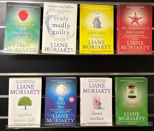 MORIARTY, Liane Assorted Standalone Titles Bundle of 8 (Min. fair condition)