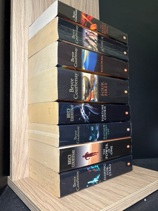 COURTENAY, Bryce Assorted Titles Bundle of 8 (Min. fair condition)
