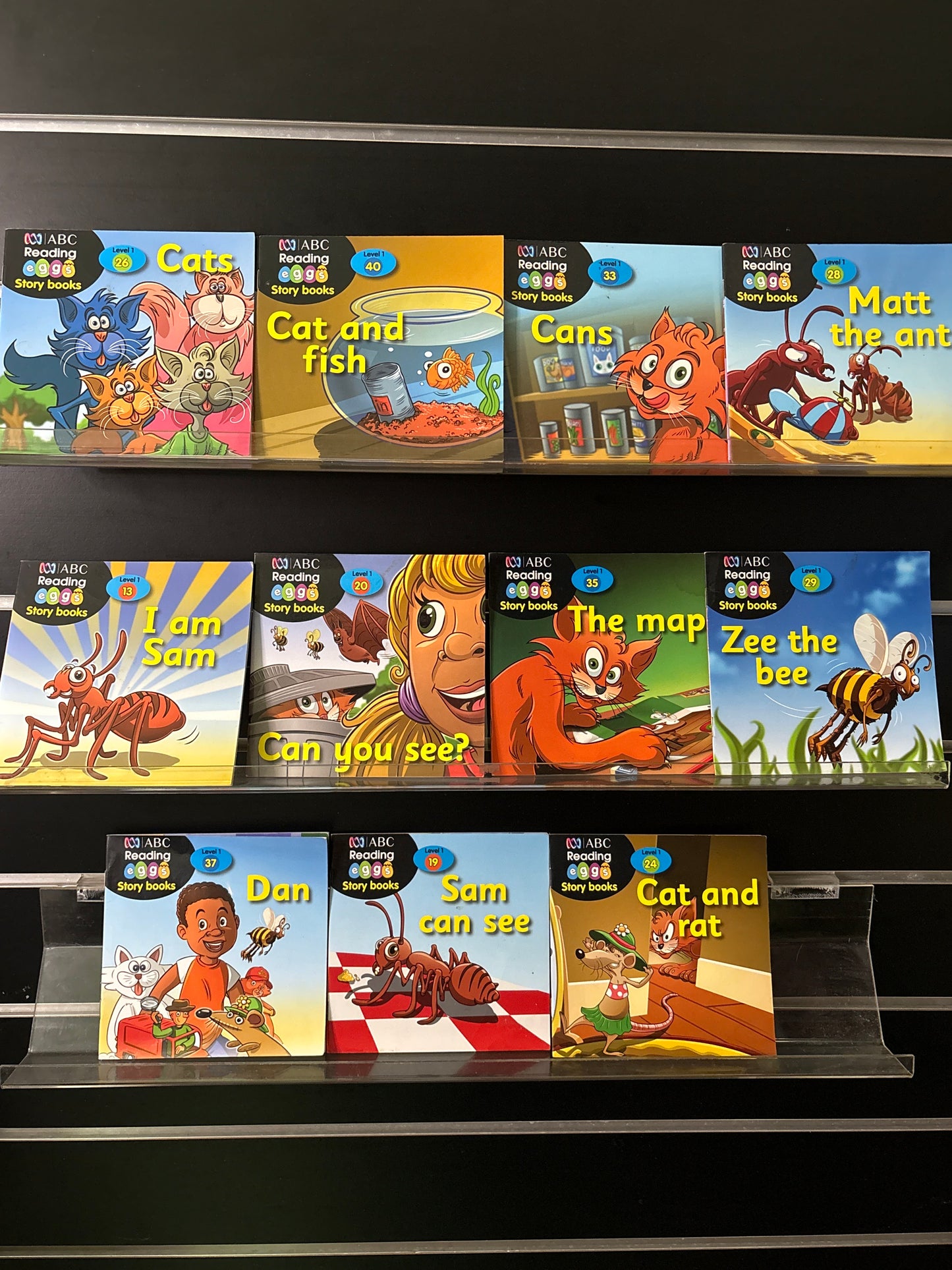 ABC 'Reading Eggs Assorted Titles Bundle of 13 (Min fair condition)