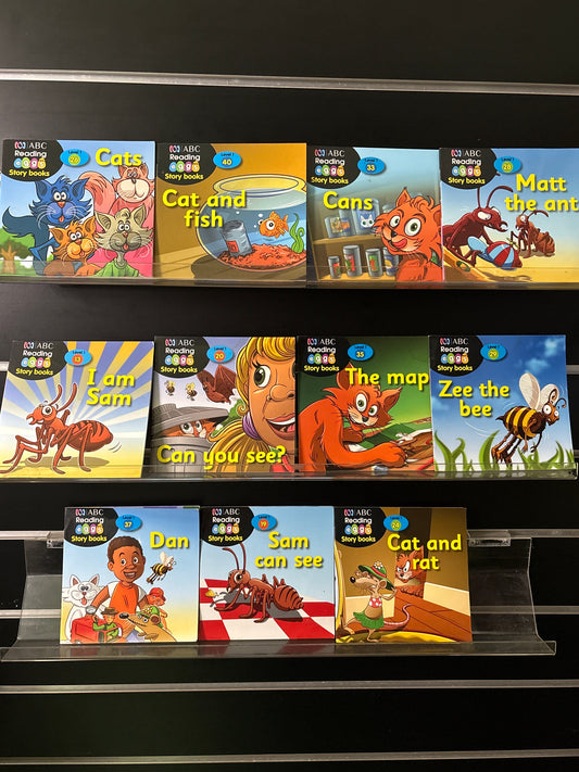 ABC 'Reading Eggs Assorted Titles Bundle of 13 (Min fair condition)