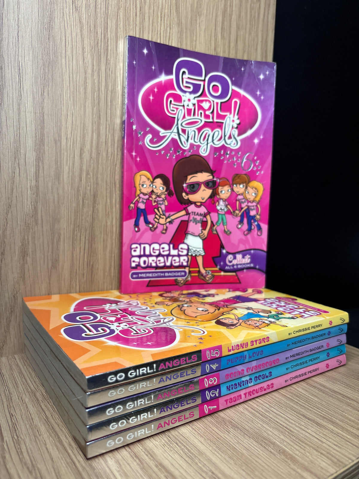 BADGER, Meredith 'Go Girls! Angels' Titles #1-6 Bundle of 6 (Min. good condition)