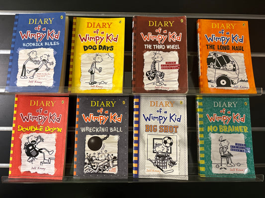 KINNEY, Jeff 'Diary of a Wimpy Kid' Assorted Standalone Titles Bundle of 8 (Min. fair condition)