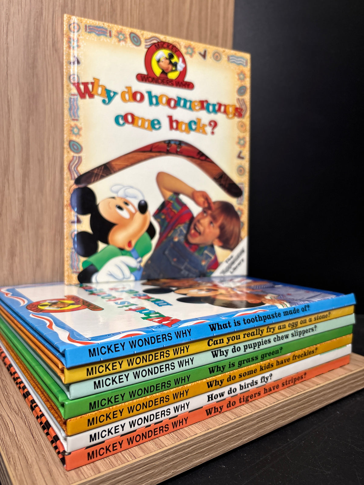 MICKEY WONDERS WHY Assorted Standalone Titles Bundle of 8 (Min. fair condition)
