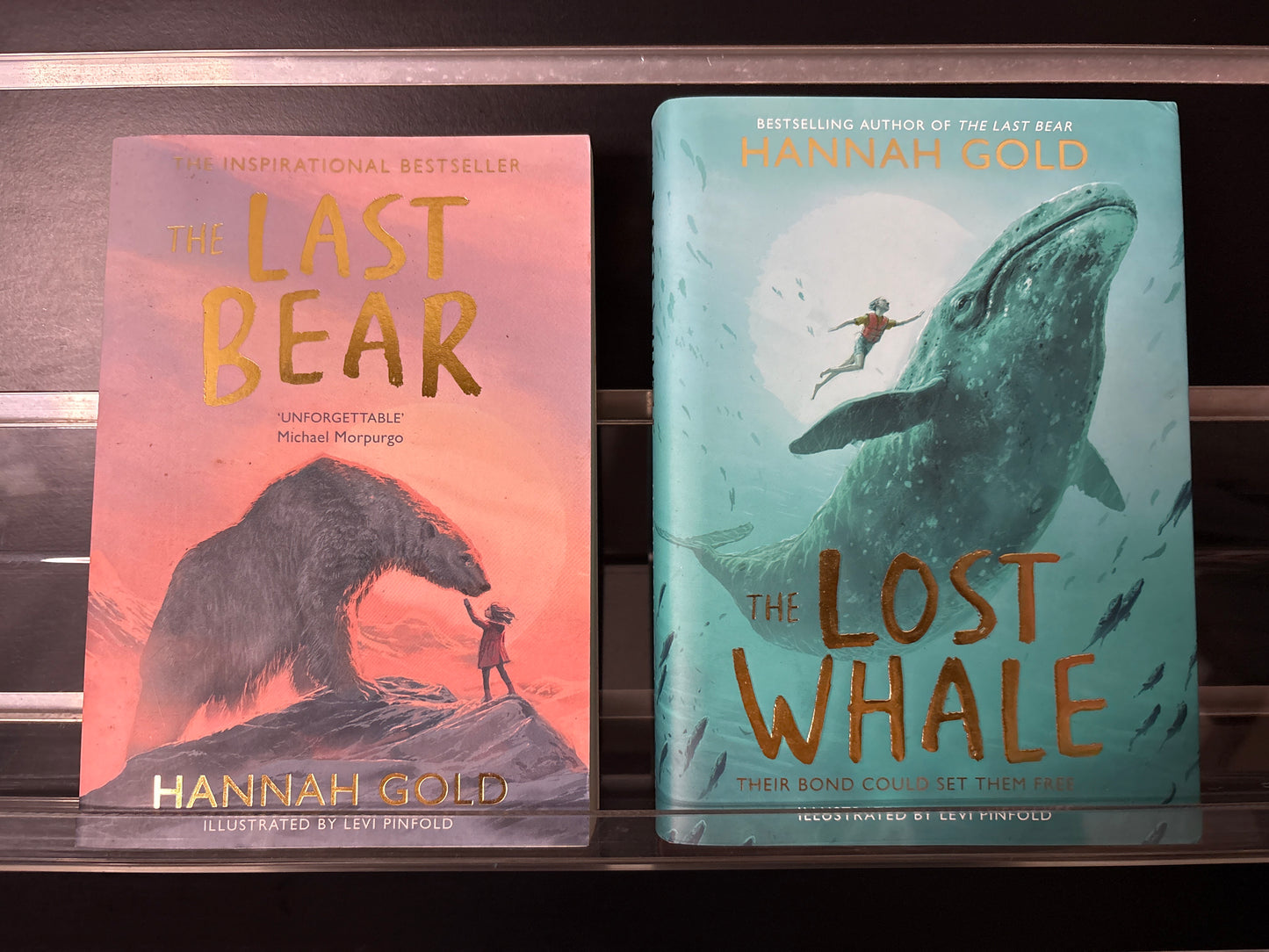GOLD, Hannah Standalone Titles Bundle of 2 'The Last Bear' + 'The Lost Whale' (Min. good condition)