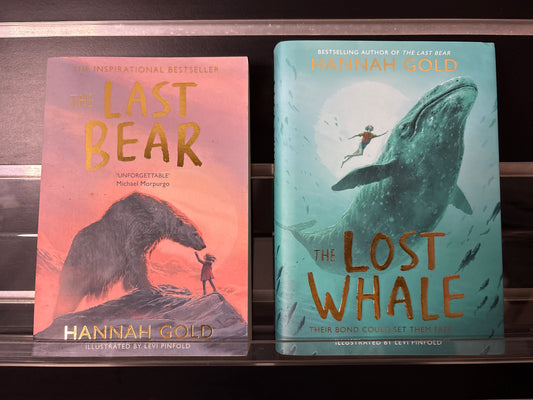 GOLD, Hannah Standalone Titles Bundle of 2 'The Last Bear' + 'The Lost Whale' (Min. good condition)