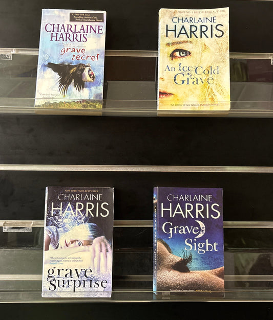 HARRIS, Charlaine 'Harper Connelly' Complete Series Bundle of 4 (Min. fair condition)
