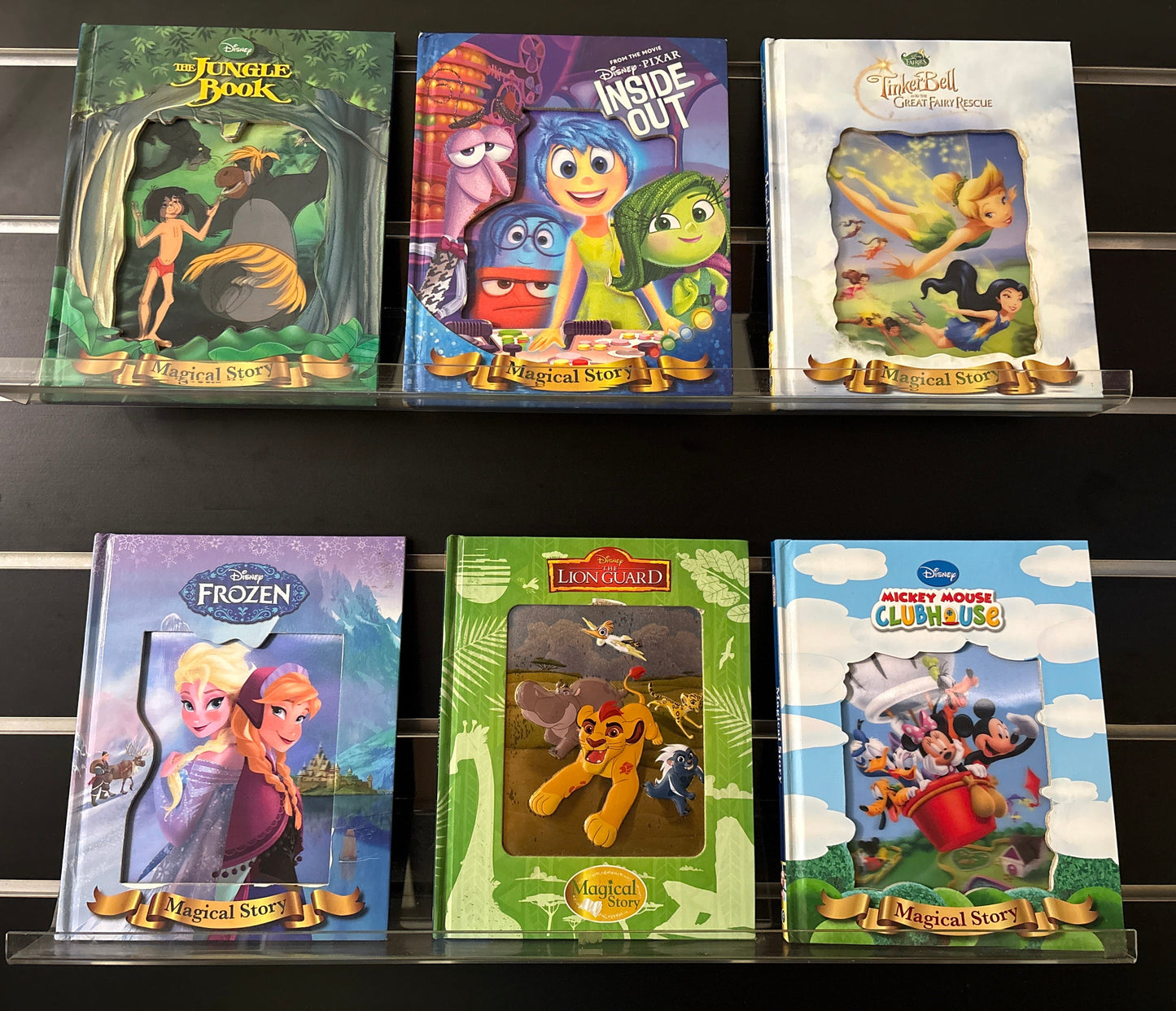 DISNEY & PIXAR 'Magical Story' Assorted Titles Bundle of 6 Titles (Min. Good condition)