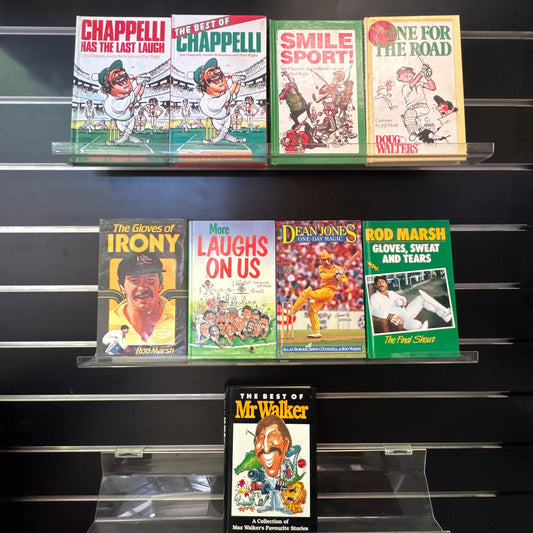 CRICKET & Humour - a Curated Bundle of 9 (Min. fair condition)