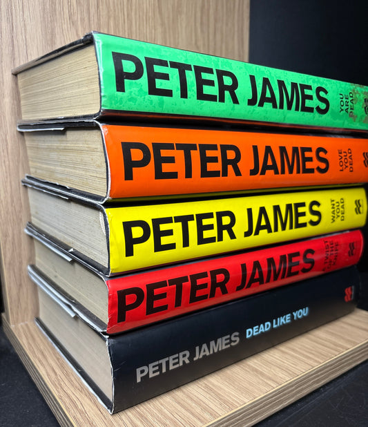 JAMES, Peter 'Roy Grace' Series Assorted Titles Bundle of 5 (min. fair condition)