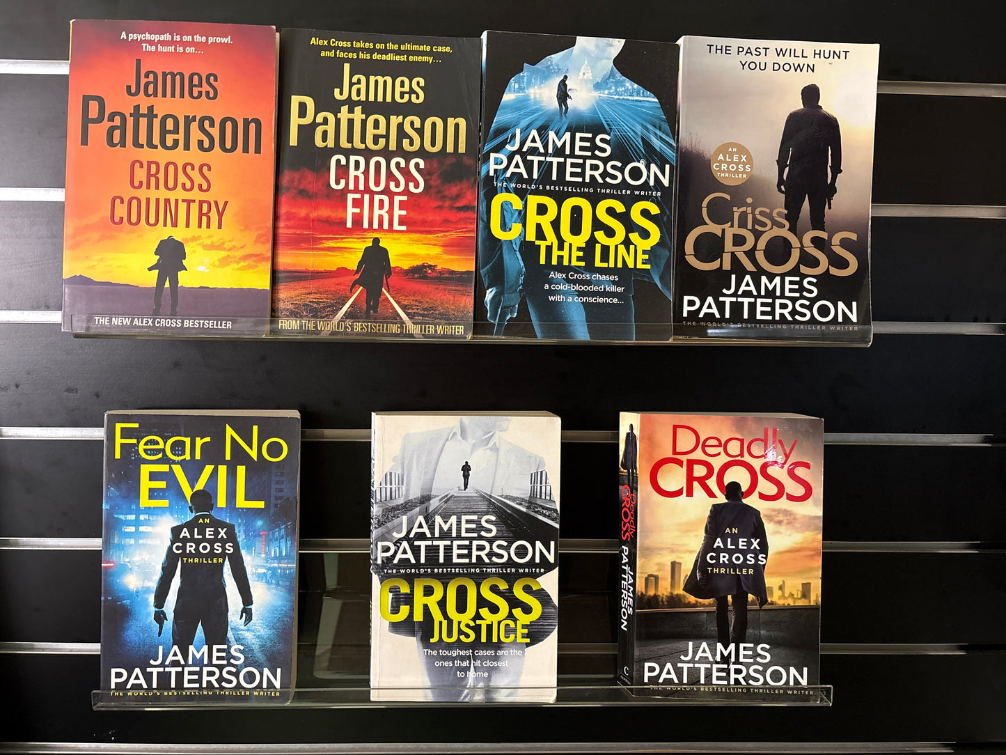 PATTERSON, James 'Alex Cross' Series - Bundle of 7 Assorted Titles (Min fair condition)