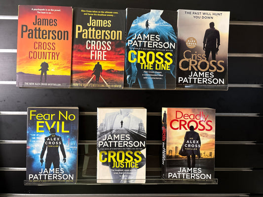 PATTERSON, James - Bundle of 7 Assorted Alex Cross Titles (Min fair condition)