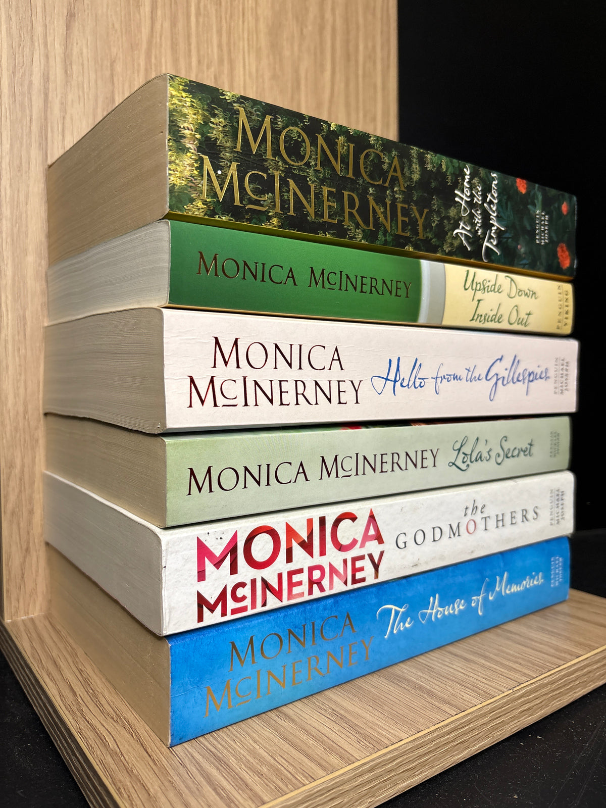 McINERNEY, Monica Assorted Standalone Titles Bundle of 6 (Min. fair condition)