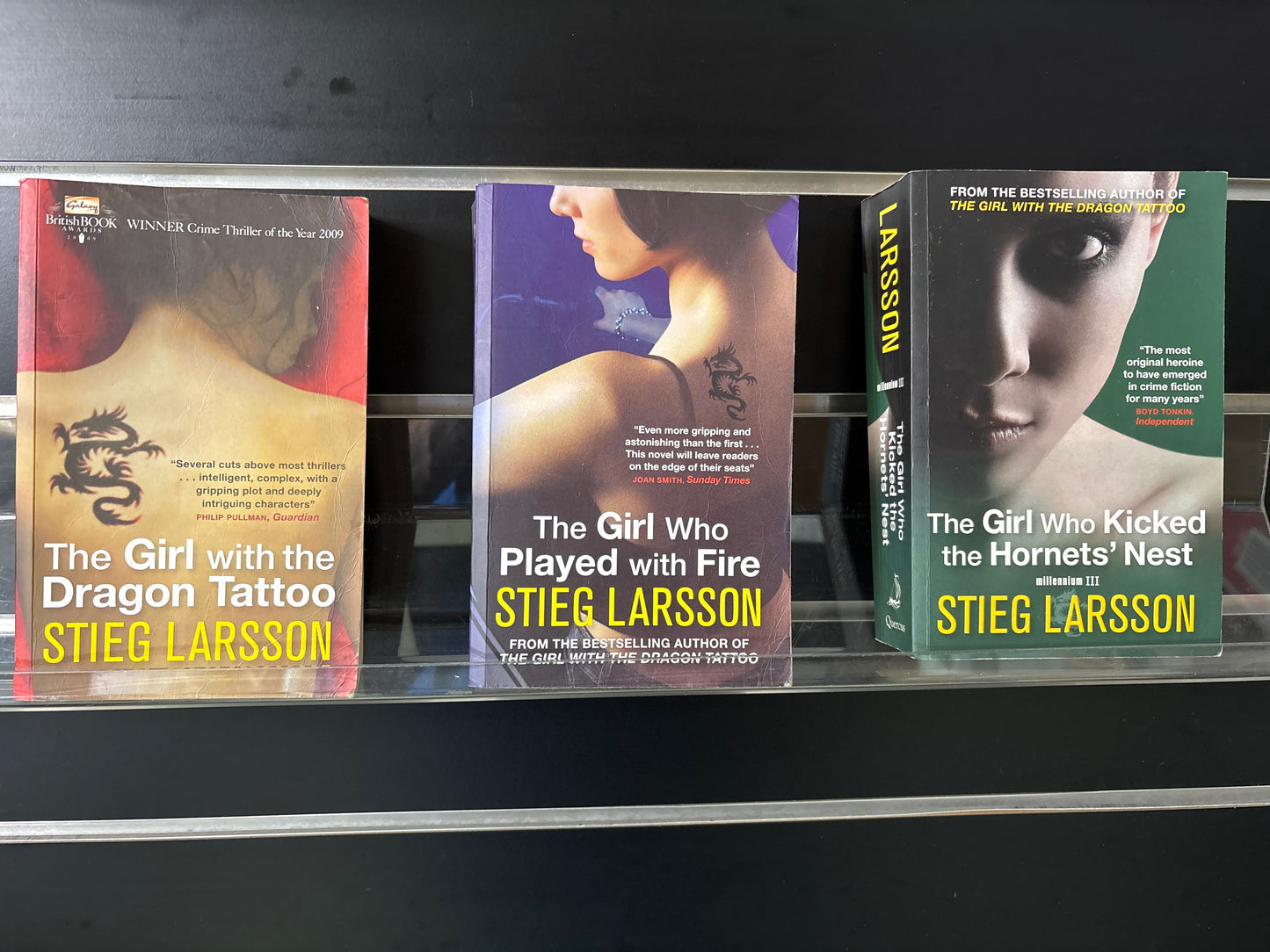 LARSSON, Stieg 'Millennium' Complete Trilogy Bundle of 3 (Min. fair condition)