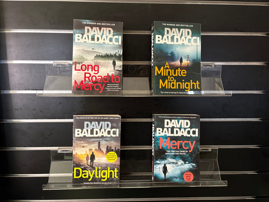 BALDACCI, David - Bundle of 4 -  COMPLETE Atlee Pine series (Min. good condition)