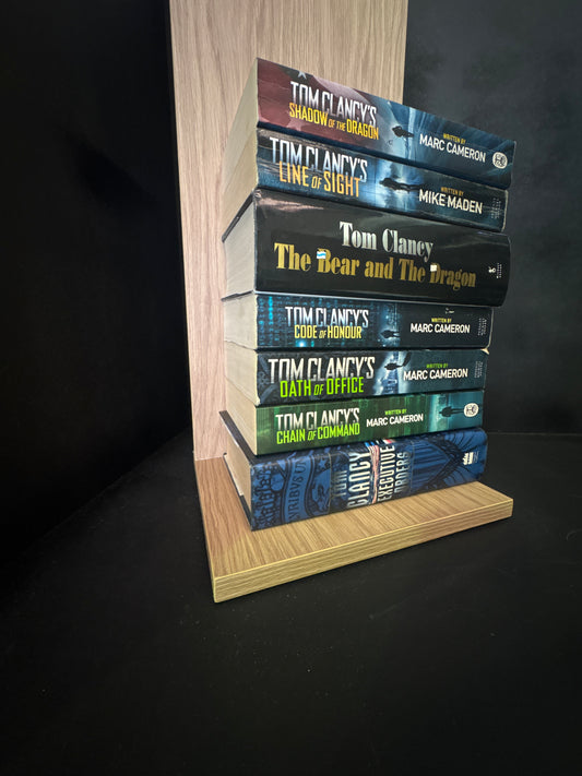CLANCY, Tom - Bundle of 7 - Assorted Titles in Jack Ryan Series (Min. condition Fair)