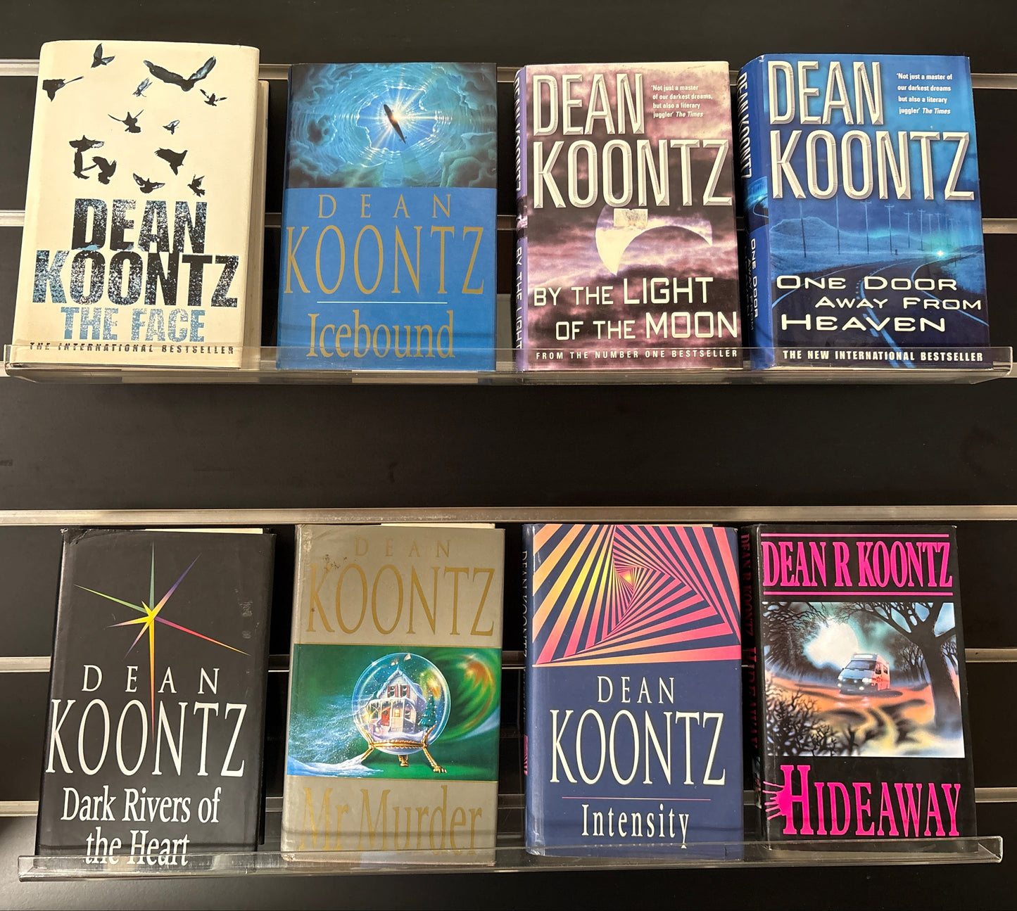 KOONTZ, Dean Assorted Standalone Titles Bundle of 8 (Min. fair condition)