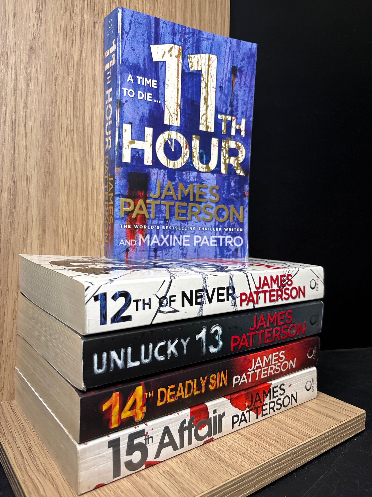 PATTERSON, James 'Women's Murder Club' Series Books #11-15 Bundle of 5 (Min. fair condition)