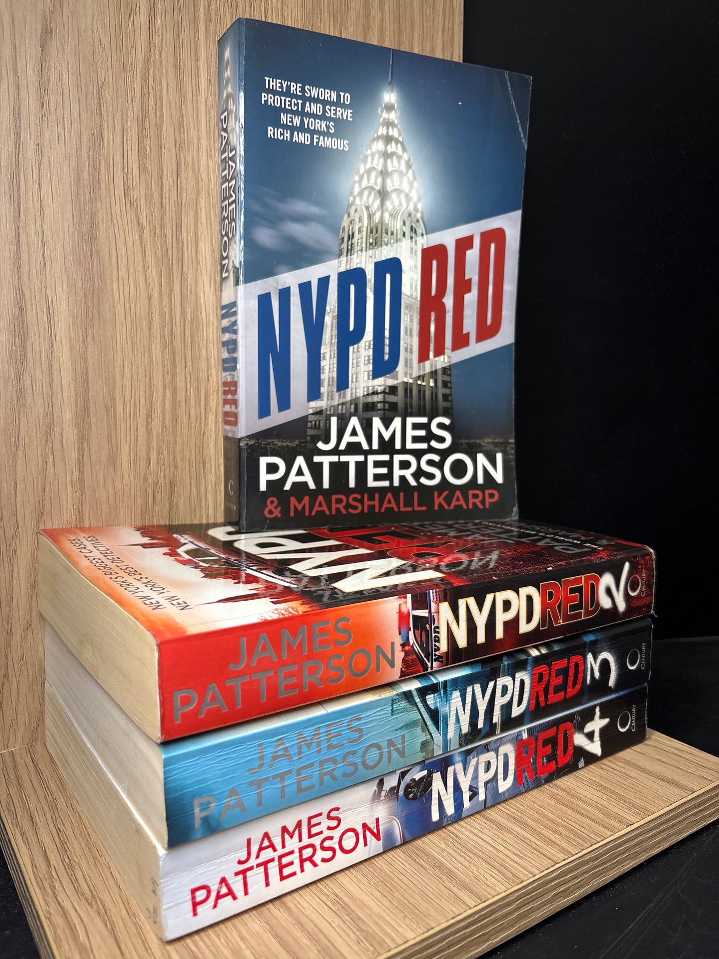 PATTERSON, James: 'NYPD' Series - Bundle of 4 Titles #1-4 (Min. fair condition)