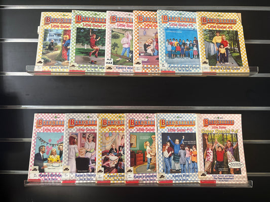 MARTIN, Ann M. 'The Babysitters Little Sister' Books #1-11 Plus Bonus Book Bundle of 12 (Min. fair condition)