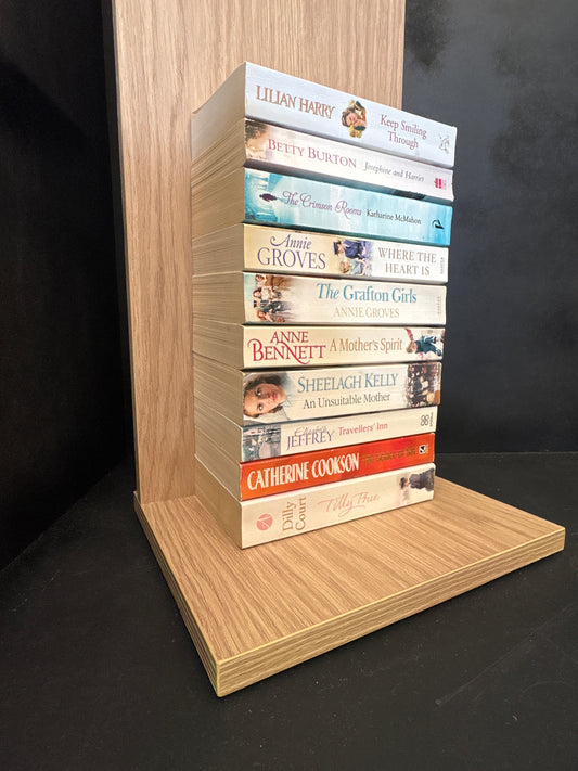 SELECTION of Historical Saga Titles - Bundle of 10 - Assorted Authors (Min. good condition)