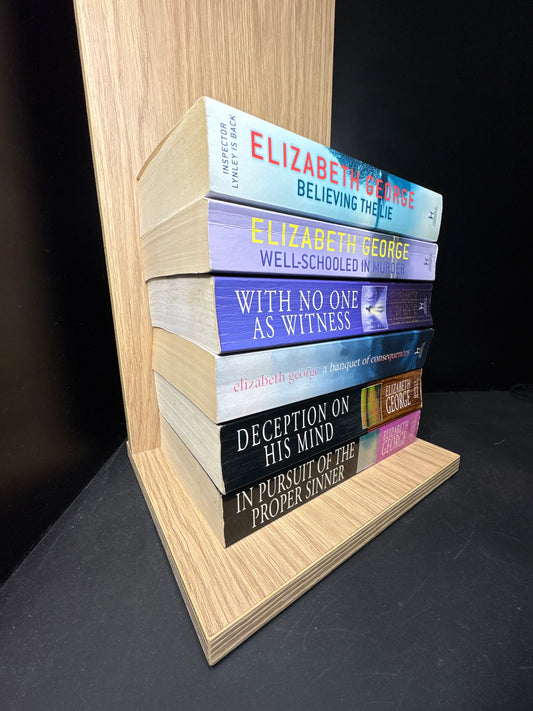 GEORGE, Elizabeth - Bundle of 6 - Assorted Titles in Inspector Lynley Series (Min. good condition)