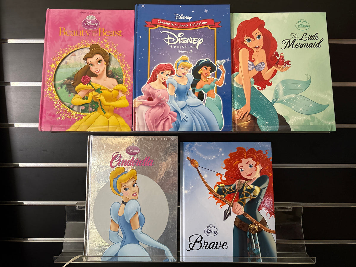 DISNEY PRINCESS Assorted Standalone Titles Bundle of 5 (Min. fair condition)
