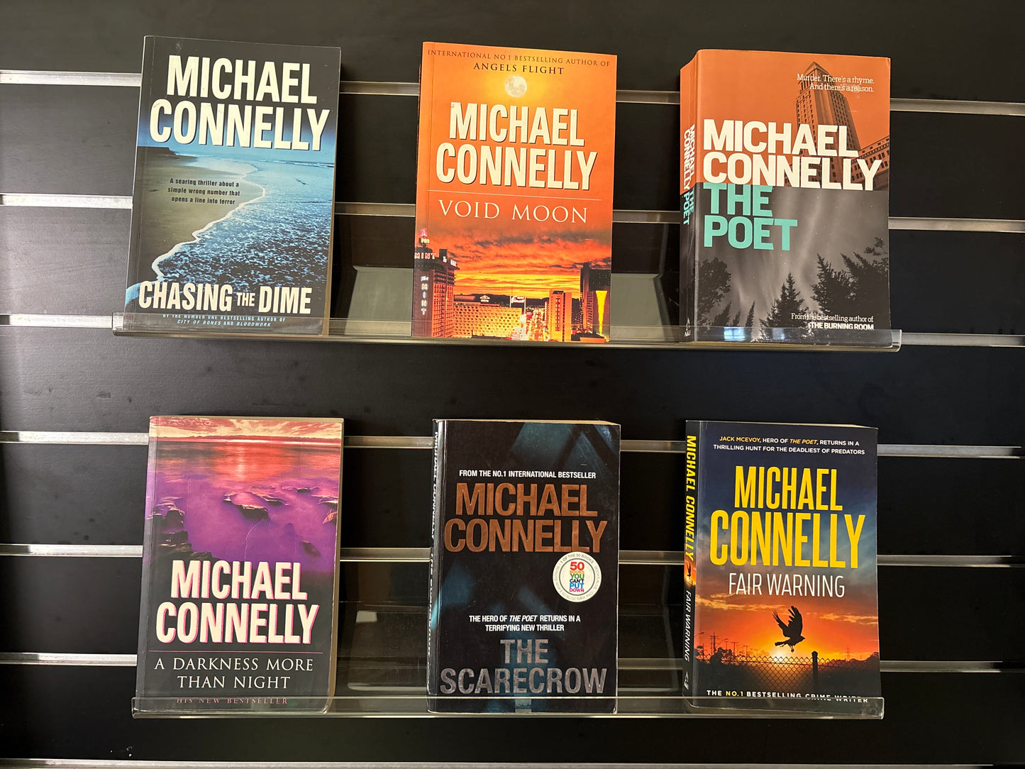 CONNELLY, Michael - Bundle of 6 Titles in Assorted Series (Min. fair condition)