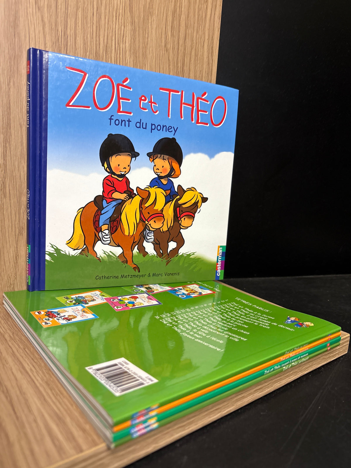 FRENCH TEXT: METZMEYER, Catherine and VANENIS, Mark 'Zoe et Theo' Assorted Titles Bundle of 5 (Min fair condition)