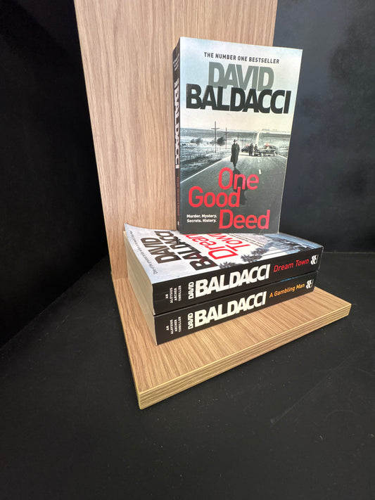 BALDACCI, David - Bundle of 3 - FULL Aloysius Archer Series (Min. Fair condition)