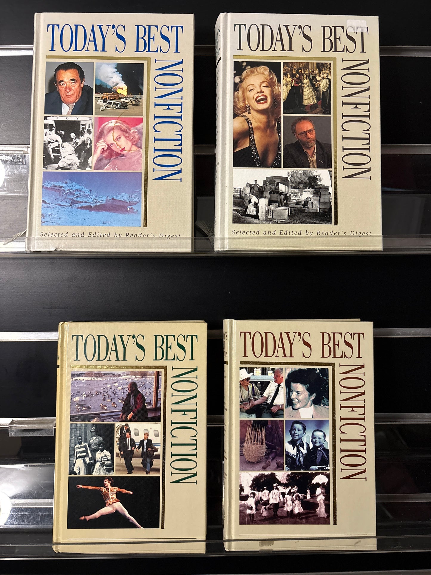 READER'S DIGEST 'Today's Best Nonfiction' 4-in-1 Bundle of 4 (Min. fair condition)