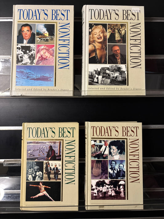 READER'S DIGEST 'Today's Best Nonfiction' 4-in-1 Bundle of 4 (Min. fair condition)