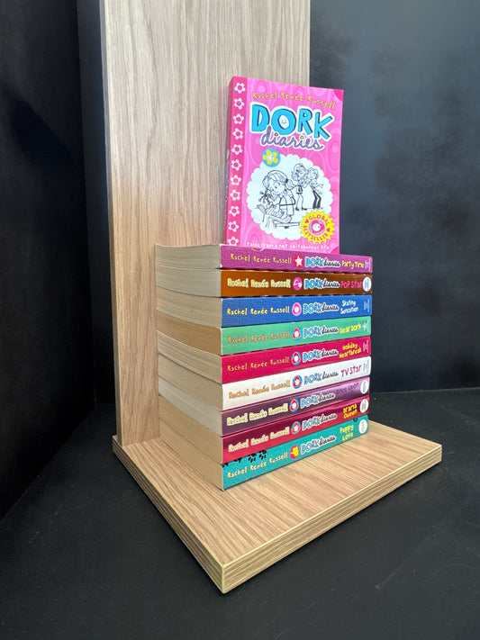 RUSSELL, Rachel Renée - Bundle of 10 - Assorted Titles in The Dork Diaries Series (Min. fair condition)