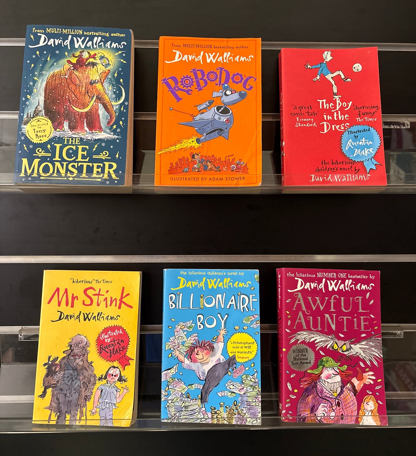 WALLIAMS, David Assorted Titles Bundle of 6 (Min. fair condition)