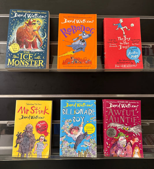 WALLIAMS, David Assorted Titles Bundle of 6 (Min. fair condition)